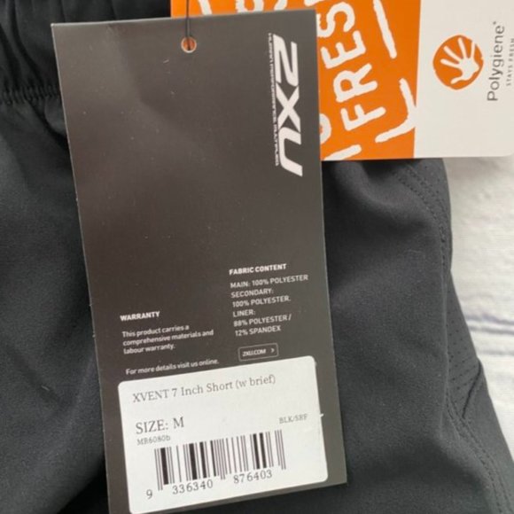 XVENT7 7 Inch Short (W Brief) - Picture 6 of 8